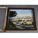 Diorama, KŁODZKO, veduta, Lower Silesia, mid-19th century.