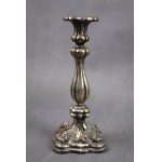 Pár šabatových svícnů, stříbro, pr. 13, polovina 19. století, střední Evropa, Judaica