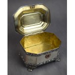 Case sugar bowl, NORBLIN, Warsaw,2nd half of the 19th century.