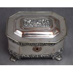 Case sugar bowl, NORBLIN, Warsaw,2nd half of the 19th century.