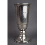 Art Deco vase, Silver, AZETA, Lviv, Polish Courier Cup, 1938.
