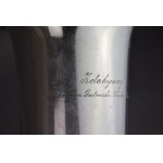 Art Deco vase, Silver, AZETA, Lviv, Polish Courier Cup, 1938.