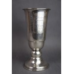 Wazon Art Deco, Srebro, AZETA, Lwów, Puchar Kuriera Polskiego, 1938 r.