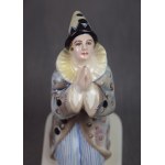 Figura Modlący się Pierrot, PACYKÓW, lata 30-te.