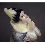 Figura Modlący się Pierrot, PACYKÓW, lata 30-te.
