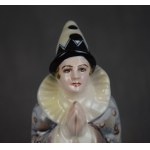 Figura Modlący się Pierrot, PACYKÓW, lata 30-te.