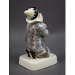 Figura Modlący się Pierrot, PACYKÓW, lata 30-te.