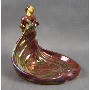Business card holder in Art Nouveau style, Halmos FERENC, Hungary