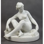 Rzeźba Flora, Maurice FALCONET, biskwit, Francja, XIX/XX w.