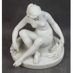 Rzeźba Flora, Maurice FALCONET, biskwit, Francja, XIX/XX w.
