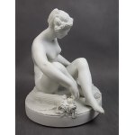 Rzeźba Flora, Maurice FALCONET, biskwit, Francja, XIX/XX w.