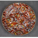 Cake set, Ćmielów, Imari or Turkish, 1930s.
