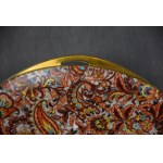 Cake set, Ćmielów, Imari or Turkish, 1930s.