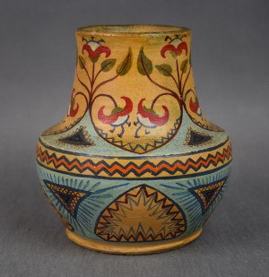 Wazon, ceramika artystyczna, 1942 r. Kraków, AN