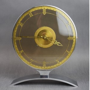 Zegar gabinetowy Art Deco, Junghans, lata 30-te.