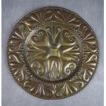 Piatto in metallo, laboratorio di Cracovia, 1917. Unico