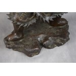 Large sculpture The Guardian, Japan, bronze, 1920s/30s.