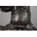 Large sculpture The Guardian, Japan, bronze, 1920s/30s.