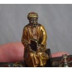 Scientist with Books, Viennese bronze, ca. 1900.
