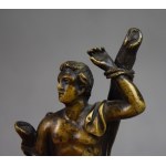 Bronze figurine St. Sebastian, 18th century.
