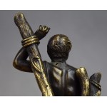 Bronze figurine St. Sebastian, 18th century.