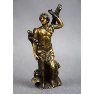Bronze figurine St. Sebastian, 18th century.