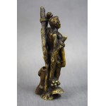 Bronze figurine St. Sebastian, 18th century.