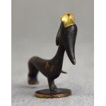 Karl HAGENAUER, Teckel, bronze, Vienne, années 1930.