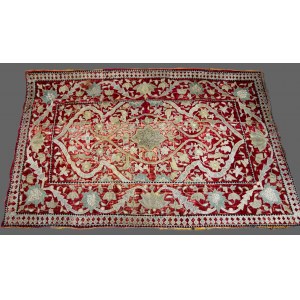 Embroidered fabric, Persia, 18th century.