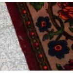 Art Nouveau plush tablecloth, Herman Sachs, Lodz, circa 1900.