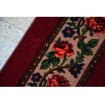 Art Nouveau plush tablecloth, Herman Sachs, Lodz, circa 1900.