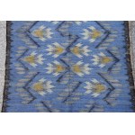 Kilim Art Deco, proj. Roman ORSZULSKI, Wanda Grott Kraków, wełniany, lata 30-te