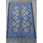 Kilim Art Deco, proj. Roman ORSZULSKI, Wanda Grott Kraków, wełniany, lata 30-te