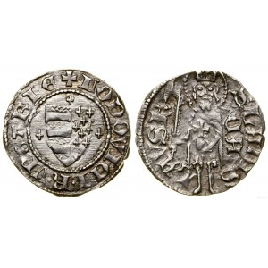 Maďarsko, denár, (1366-1382)