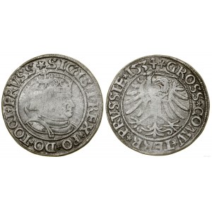 Polska, grosz, 1534, Toruń