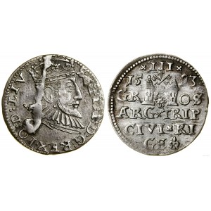 Poland, trojak, 1593, Riga