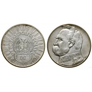 Poľsko, 10 zlotých, 1934 S, Varšava