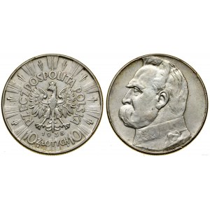 Poland, 10 zloty, 1938, Warsaw