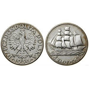 Polska, 5 złotych, 1936, Warszawa