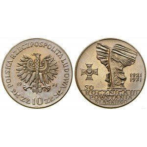 Polonia, 10 zloty, 1971, Varsavia