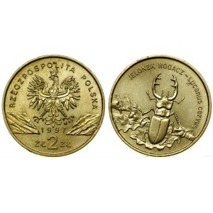 Polonia, 2 zloty, 1997, Varsavia