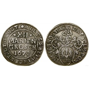 Germany, 12 Marian pennies, 1676