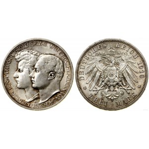 Niemcy, 3 marki, 1910 A, Berlin