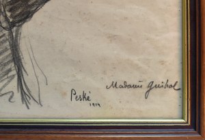 Jean Peske (1870-1949), Portret Madame Guihol, 1914