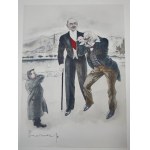 Marschall Piłsudski in 13 Karikaturen von Zdzisław Czemański, 1931