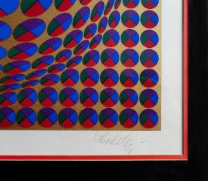 Victor Vasarely (1906-1997), Neptune 3 (Gold)