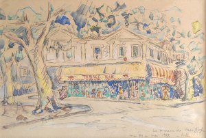 Paul Signac (1863-1935), Dom Van Gogha w Arles, ok. 1950