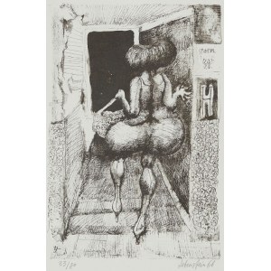 Jan Lebenstein (1930-1999), Ballon - Baba (Balon- Pupa), 1966