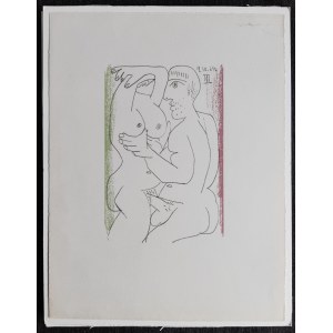 Pablo Picasso (1881-1973), Smak szczęścia (14 litografii), 1970