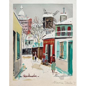 Maurice Utrillo (1883-1955), Le Moulin de la Galette, 1947